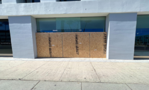 Board-up service in Santa Monica, California